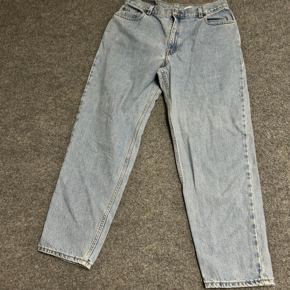Levis Jeans Womens Size 14 Light Wash 550 Relaxed Tapered Leg Denim High-Rise